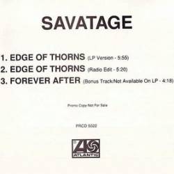 Savatage : Edge of Thorns (Single)